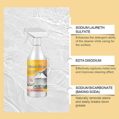 🧼Löser upp fett på mirakulöst sätt! ✨🔥 Bara en lätt sprayning, ingen skrubbning krävs – ditt kök kommer att se helt nytt ut. 💪🍳