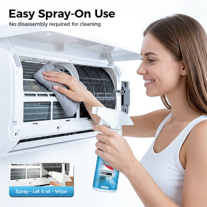 Kraftfull luftkonditioneringsrengöringsspray