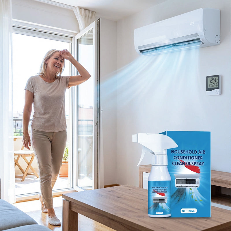 Kraftfull luftkonditioneringsrengöringsspray