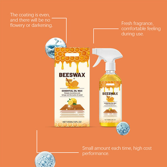 🧴 50% RABATT! ✨ Bivaxspray för Trägolv – Rengör, Återställer Glans & Döljer Repor För En Långvarig Skönhet 🪵