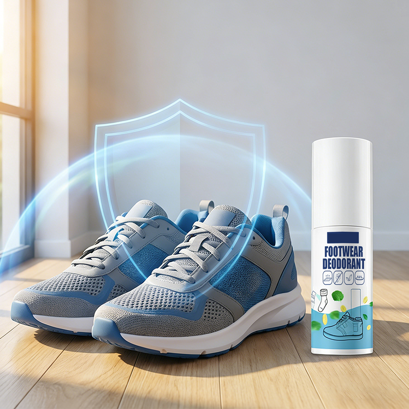 👟 1+1 GRATIS! 🧦 Sko- & Strumpluktborttagningsspray – Eliminerar Lukt, Håller Fötterna Fräscha & Skonsam Mot Materialen 👣