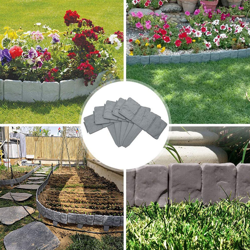 🏡 50% RABATT NU! 🌿 Imitationsten Trädgårdsstaket – Enkel Installation, Utbyggbar & Realistiskt Utseende ✨