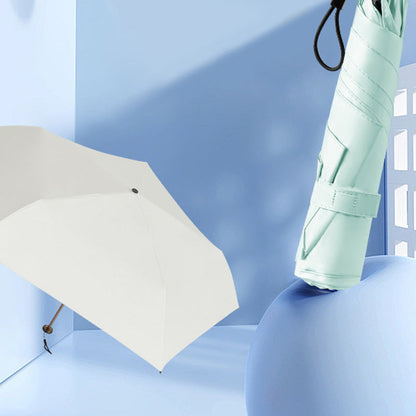 🥳HETT REA 2026🥳💞50 000+ SÅLDA!☂️☀️ 50% RABATT! Ultralätt kompakt paraply – 103 g, UPF 50+, blockerar 99,9% UV. Passar i fickan, i regn och solsken. Din lilla paraply! 🌂✨
