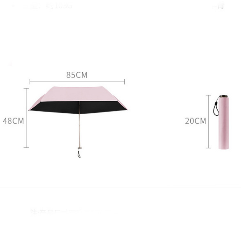 🥳HETT REA 2026🥳💞50 000+ SÅLDA!☂️☀️ 50% RABATT! Ultralätt kompakt paraply – 103 g, UPF 50+, blockerar 99,9% UV. Passar i fickan, i regn och solsken. Din lilla paraply! 🌂✨