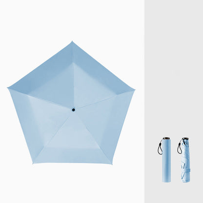 🥳HETT REA 2026🥳💞50 000+ SÅLDA!☂️☀️ 50% RABATT! Ultralätt kompakt paraply – 103 g, UPF 50+, blockerar 99,9% UV. Passar i fickan, i regn och solsken. Din lilla paraply! 🌂✨