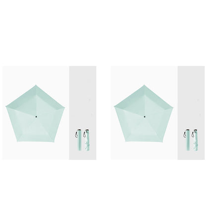 🥳HETT REA 2026🥳💞50 000+ SÅLDA!☂️☀️ 50% RABATT! Ultralätt kompakt paraply – 103 g, UPF 50+, blockerar 99,9% UV. Passar i fickan, i regn och solsken. Din lilla paraply! 🌂✨