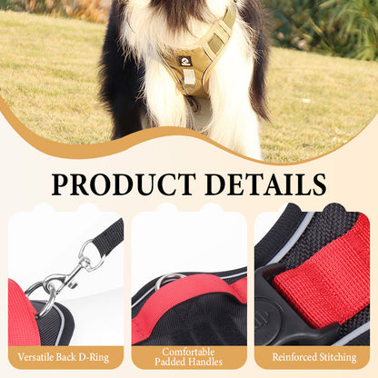 🐶 50% RABATT NU! 🛡️ Dragfri Hundsele med Koppel & LED-halsband – Säker & Bekväm ✨