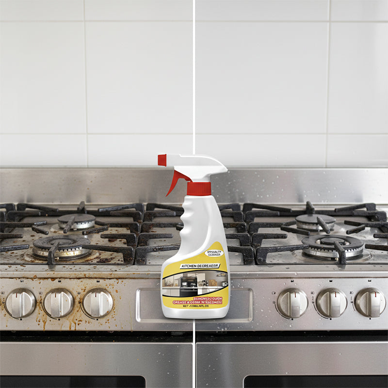 🧼 Kraftfullt köksavfettningsmedel – spraya, torka av, få glans – ingen sköljning behövs! 🍳✨ Effektivt mot fett, skonsamt mot ytor – ditt köks nya bästa vän. 💪🧽