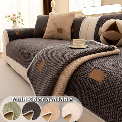 Förtjockad Halksäker Sofföverdrag – Ultramjuk, Tvättbar, Reptålig & Husdjursvänlig, 4 Färger 🛋️✨