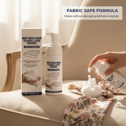 🛏️🧼 Rengöringsmedel för madrassskum som passar alla ytor – Fläckborttagning utan sköljning, luktneutralisering och antibakteriellt skydd – Betala vid leverans ✨✅