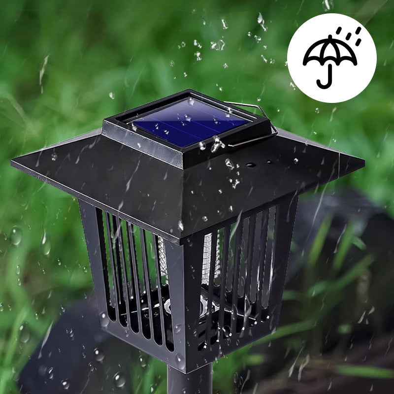 🌿 50% RABATT NU!⚡ Solar Myggdödare Utomhus – Dubbel Ljus & Auto On/Off – Miljövänlig Myggfångare 🦟