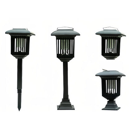 🌿 50% RABATT NU!⚡ Solar Myggdödare Utomhus – Dubbel Ljus & Auto On/Off – Miljövänlig Myggfångare 🦟