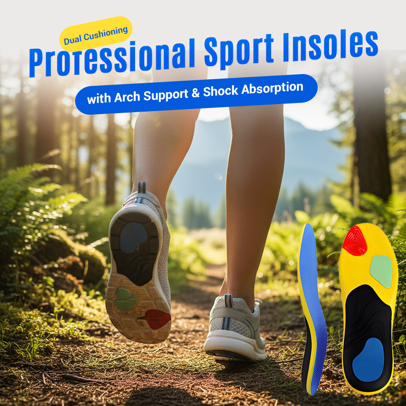 👟 60% RABATT! 🦶 Professionella ortopediska sportinlägg – Dämpande, bågstödjande & avlastande – perfekta för löpning, vandring eller långa arbetsdagar 🏃‍♂️