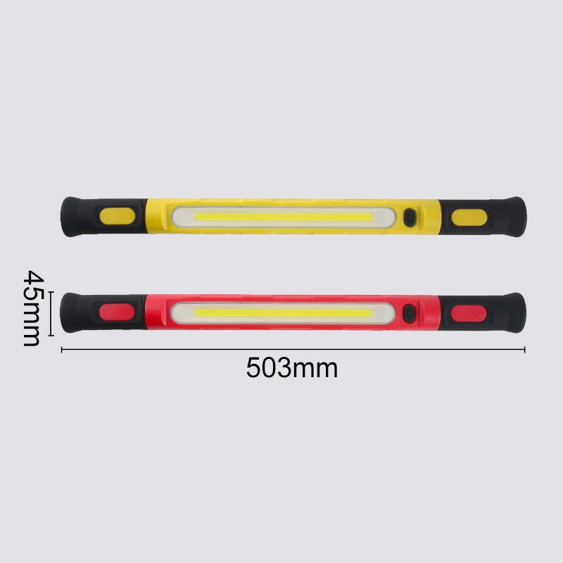 🔦 50% RABATT NU! 💡 Multifunktionell LED Handhållen Arbetslampa – Stark Strålkastare, Type-C Snabbladdning & USB-utgång – Magnetisk Bas + Krokar, 360° Roterande 🧲