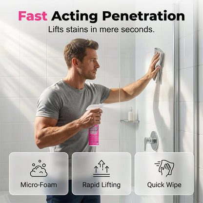 🥳STOR REA 2026🥳💞Över 50 000 sålda!🛁💧 50 % RABATT! Fläckborttagare för badkar – gör gammal plast och akryl omedelbart ljusare. Verkar snabbt, utan att du behöver skrubba. Återställer glansen så att det ser ut som nytt! ✨🧽
