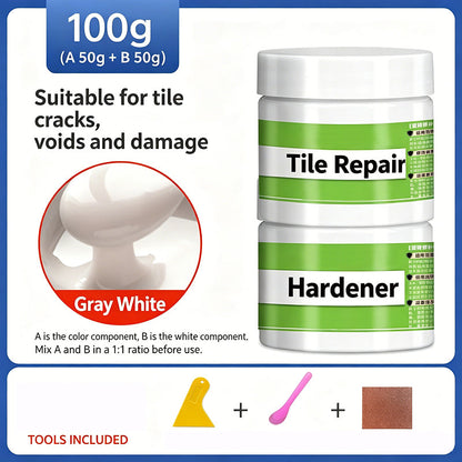 ile Grout Repair Kit – Ta bort sprickor, återställ glansen 🧱✨ Professionell reparation på några minuter – inga förkunskaper krävs, inget kladd, bara perfekta resultat! 🛠️💎