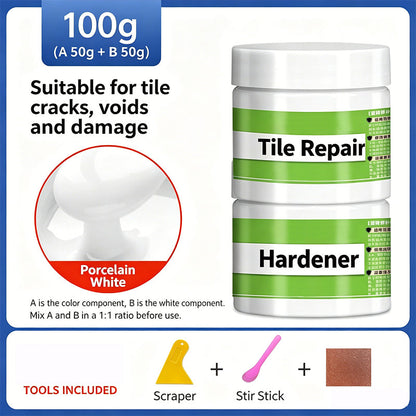 ile Grout Repair Kit – Ta bort sprickor, återställ glansen 🧱✨ Professionell reparation på några minuter – inga förkunskaper krävs, inget kladd, bara perfekta resultat! 🛠️💎