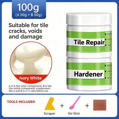 ile Grout Repair Kit – Ta bort sprickor, återställ glansen 🧱✨ Professionell reparation på några minuter – inga förkunskaper krävs, inget kladd, bara perfekta resultat! 🛠️💎