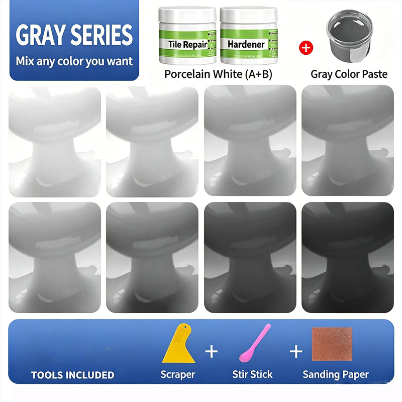 ile Grout Repair Kit – Ta bort sprickor, återställ glansen 🧱✨ Professionell reparation på några minuter – inga förkunskaper krävs, inget kladd, bara perfekta resultat! 🛠️💎