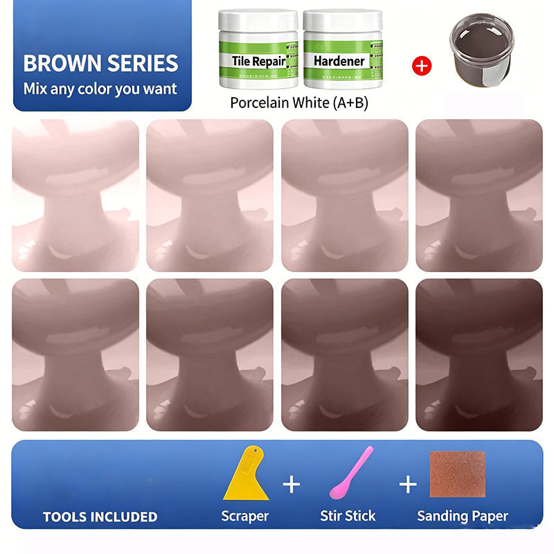 ile Grout Repair Kit – Ta bort sprickor, återställ glansen 🧱✨ Professionell reparation på några minuter – inga förkunskaper krävs, inget kladd, bara perfekta resultat! 🛠️💎