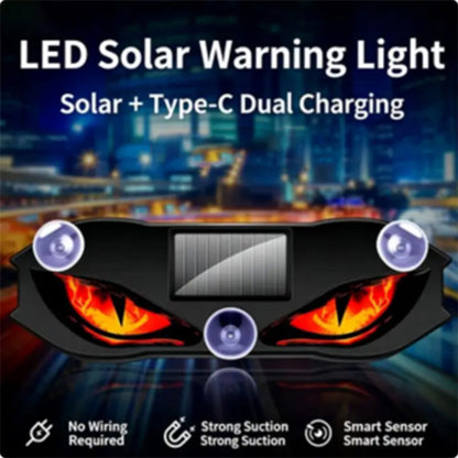 🚗🔆 Solcellsdriven LED-varningslampa för bilar – 50 % rabatt! Solcellsdriven, väderbeständig, aktiveras automatiskt när det blir mörkt – för ökad säkerhet vid vägkanten. 🔥🛡️
