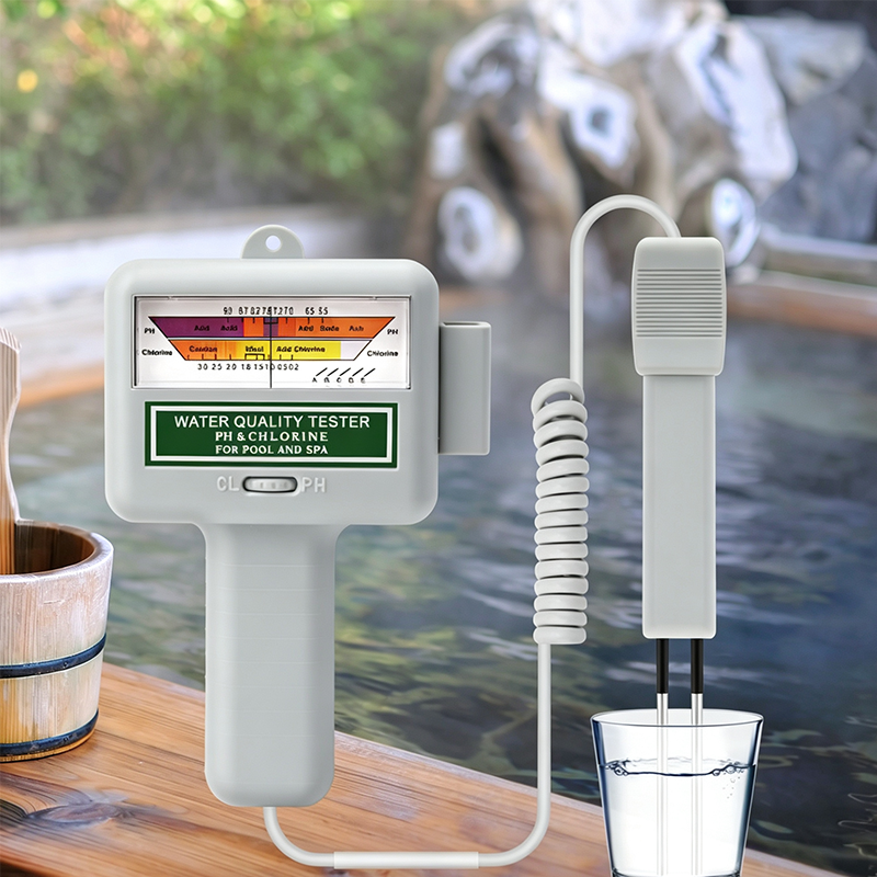 🔬💧 50% RABATT! 2-i-1 Pool pH- & Klortestare – Digital mätning av pH-värde & klorhalt – Snabb, vattentät & idealisk för simbassänger, bubbelpooler & spa ✨