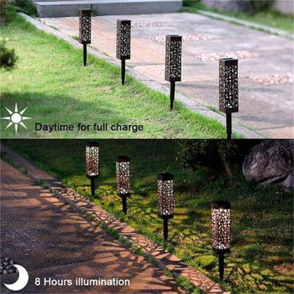 ☀️ 50% RABATT NU! Solcellsdrivna markstaklampor för trädgården – vattentäta, automatiska & dekorativa 🌿🌸