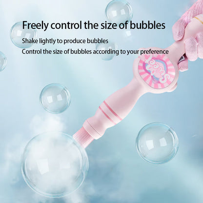 🔥50% OFF NOW🫧Cute Magic Smoke Bubble Wand Set‑Fun Fog Bubbles Toy for Kids Outdoor Party Play