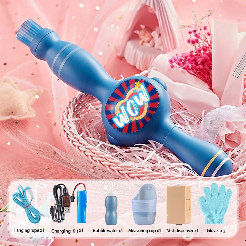 🔥50% OFF NOW🫧Cute Magic Smoke Bubble Wand Set‑Fun Fog Bubbles Toy for Kids Outdoor Party Play