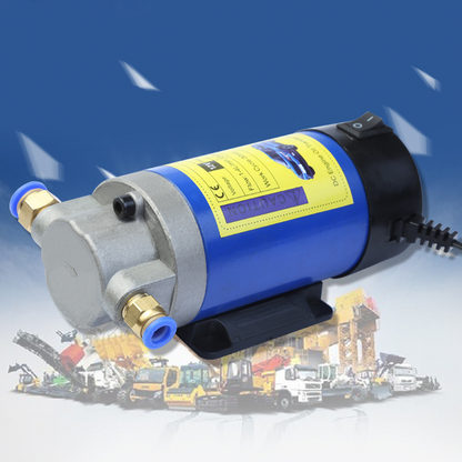 🔧🚗 Bärbar motoroljepump – kopparmotor & aluminiumlegering för enkelt oljebyte och vätskeöverföring ⚡✨
