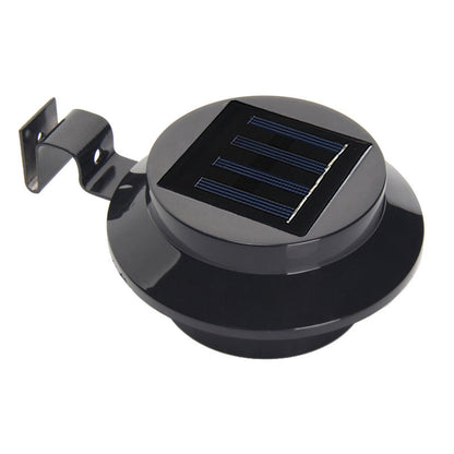 🌙☀️ Solcellsdriven utomhuslampa med 3 LED – vattentät, kabelfri och enkel att installera ✨